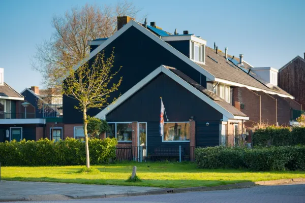 
aanbouw zijkant woning